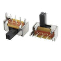 3 Pin 2 Position Panel Mount Micro Vertical Spdt Slide Switch High Knob