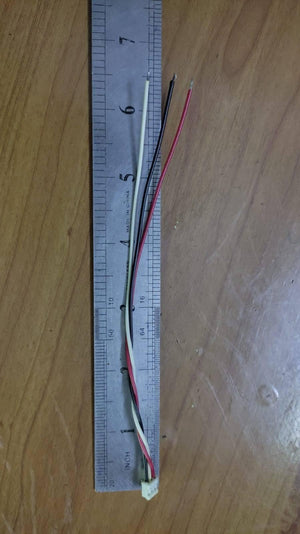 3 Pin Connector With 6 Inch Length Wire 2mm pitch 2mm distance between 2 pins