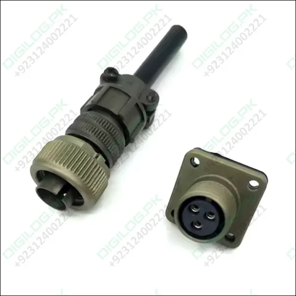 3 Pin Military Connector - Robust & Reliable Solution | Digilog.pk