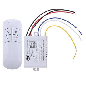 3 Channel Remote Control Switch For 220v Load