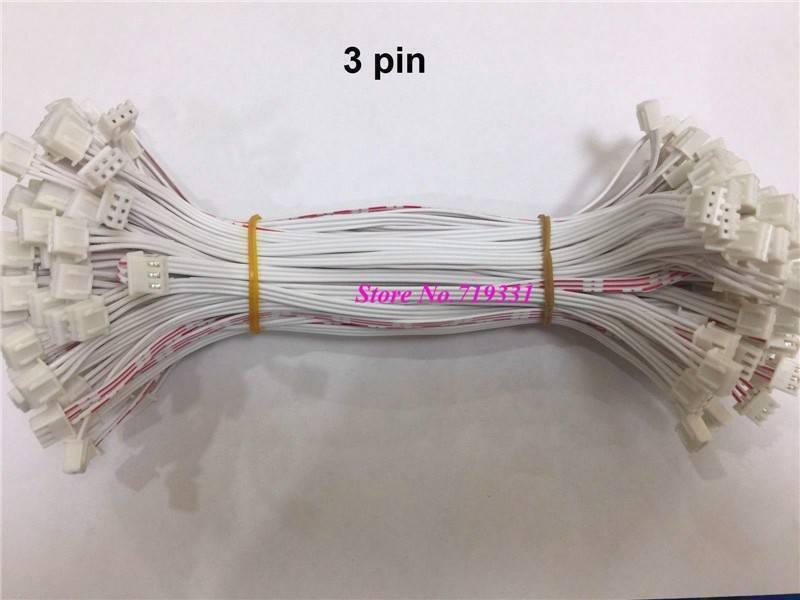 3 Wires 2.54mm Pitch Female To Female Jst Xh Connector Cable Wire 6 Inch