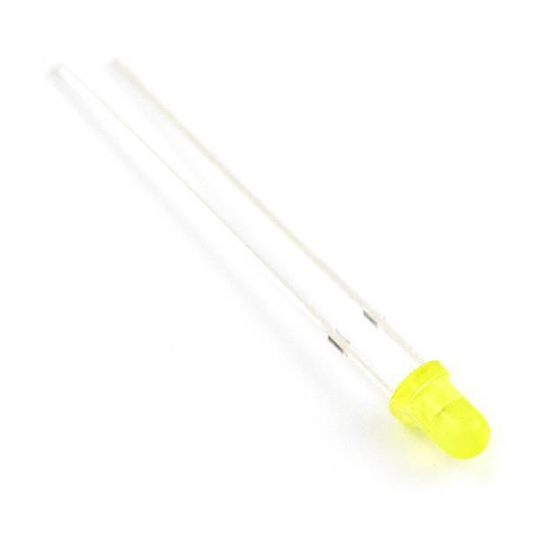 3mm Yellow Diffused Led Diode Lighting Bulb Lamp