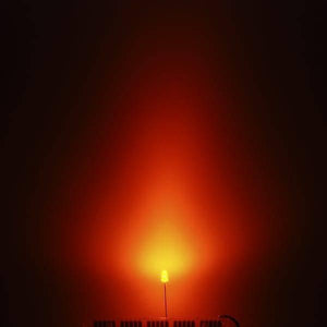 3mm Yellow Diffused Led Diode Lighting Bulb Lamp