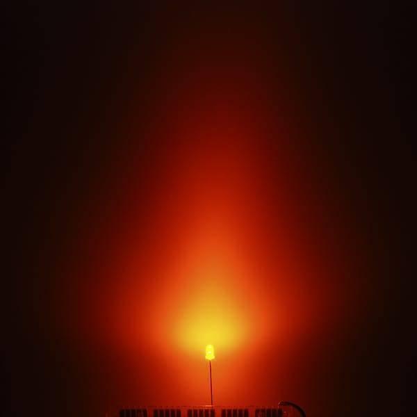 3mm Yellow Diffused Led Diode Lighting Bulb Lamp