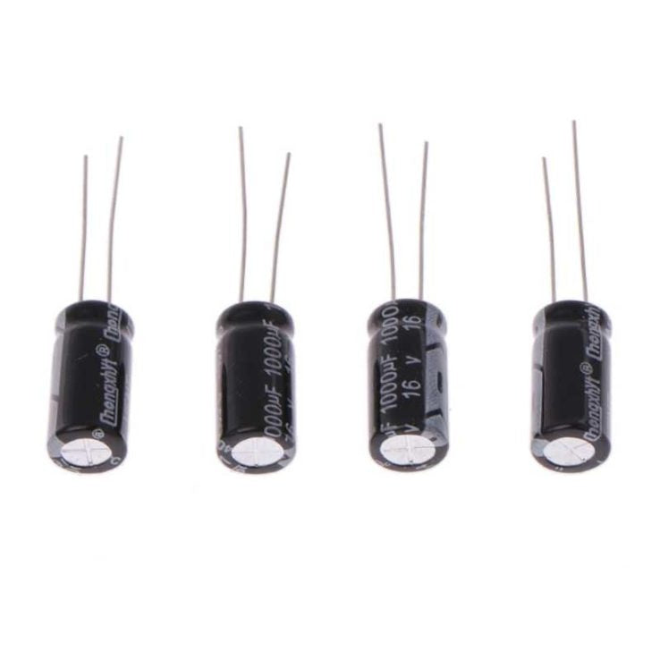 16V 1000uF Radial Polarized Aluminum Electrolytic Capacitors