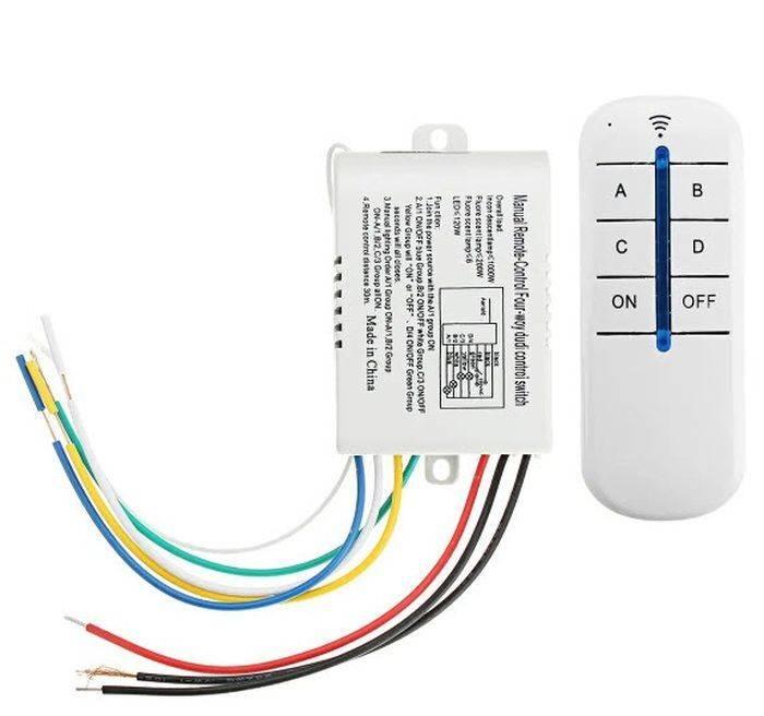 4 Channel Remote Control Switch 4 On Off 220v | Home Automation Kit from Digilog.pk