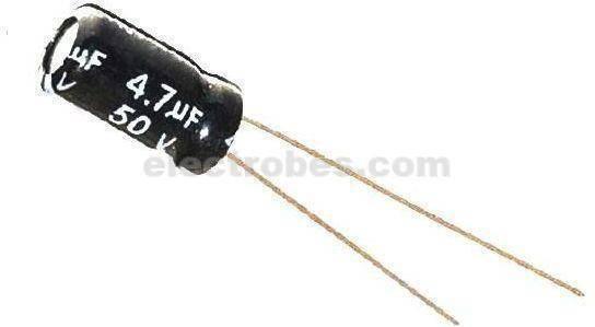 4.7uf 50v Electrolytic Capacitor