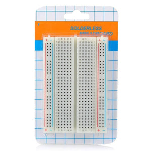 400 Tie Points Half Size Solderless Breadboard Solder Less Breadboard Prototyping Board