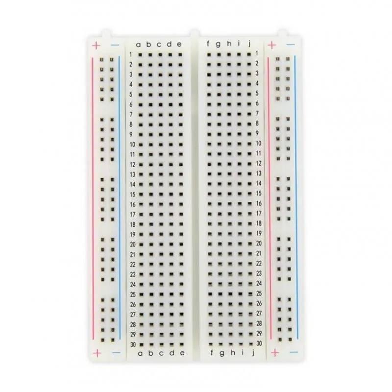 400 Tie Points Half Size Solderless Breadboard Solder Less Breadboard Prototyping Board