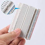 400 Tie Points Half Size Solderless Breadboard Solder Less Breadboard Prototyping Board