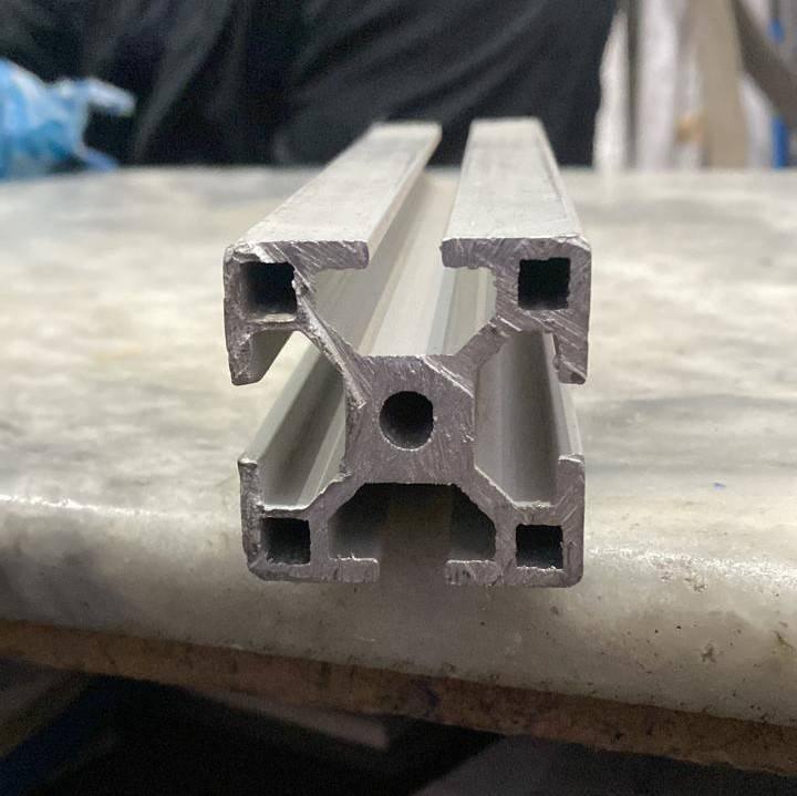 1 Meter 4040 Aluminium Profile Aluminium Extrusion For Cnc And 3d Printer Color Black/silver