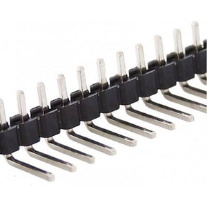 40 Pin 90 Degree Right Angle Male Header Break Away Bent Header