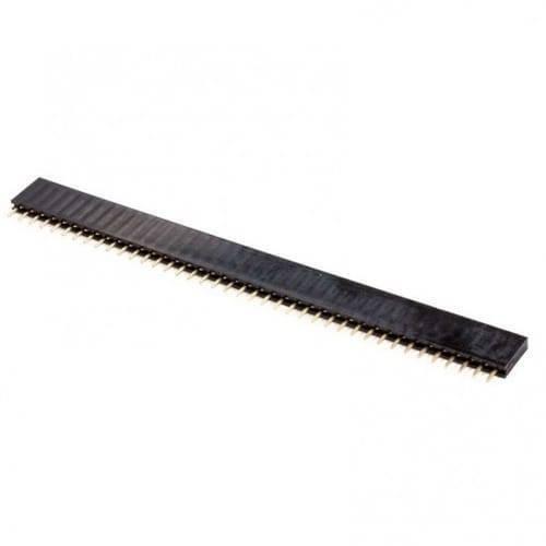 2.54mm Pitch 40 Pin Single Row Female Header Strip