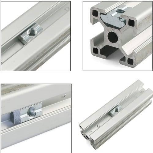 40xM8 Slot Nut Sliding Nut For 4040 Aluminum Extrusion Hammer Head Drop In Connector