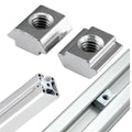 40xM6 Slot Nut Sliding Nut For 4040 Aluminum Extrusion Hammer Head Drop In Connector