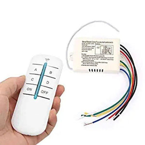 4 Channel Remote Control Switch 4 On Off 220v | Home Automation Kit from Digilog.pk
