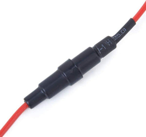 250V 10A Glass Tube Fuse Holder Inline Screw Type Cap 20mm x 5mm
