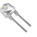 8mm Led Lamp White Color Led 0.5watt