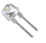 8mm Led Lamp White Color Led 0.5watt