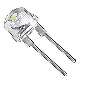 8mm Led Lamp White Color Led 0.5watt