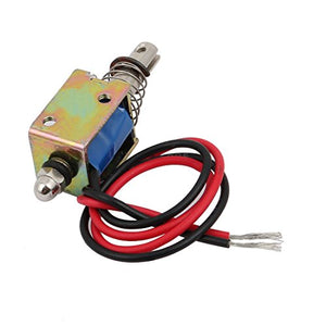 Dc6v 300ma Control Electrical 10mm 4n Force Push Pull Type Frame Dc Solenoid