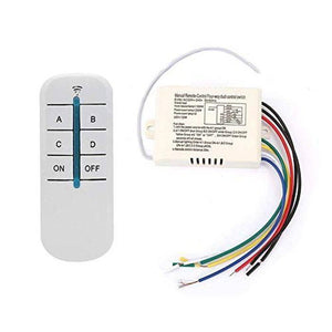 4 Channel Remote Control Switch 4 On Off 220v | Home Automation Kit from Digilog.pk