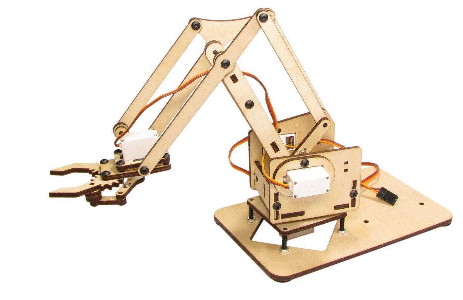 Unassembled 4dof Robotic Arm