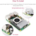 Official Raspberry Pi 5 Active Cooler HEAT SINK