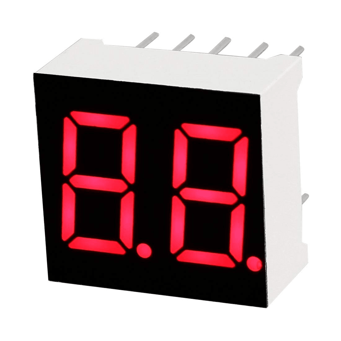 Led 7 Segment 2 Digit Common Anode Display  25mmx17mmx10mm