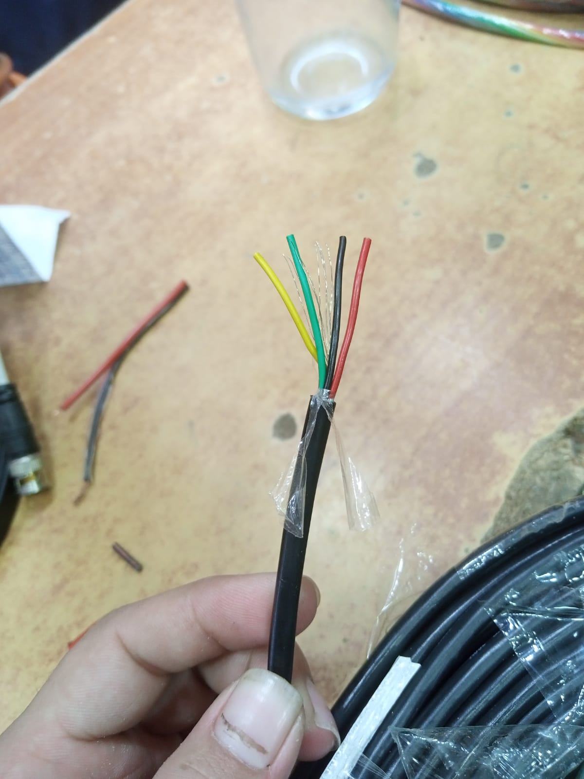 1 Meter 4 Core Signal Cable Sensor Cable