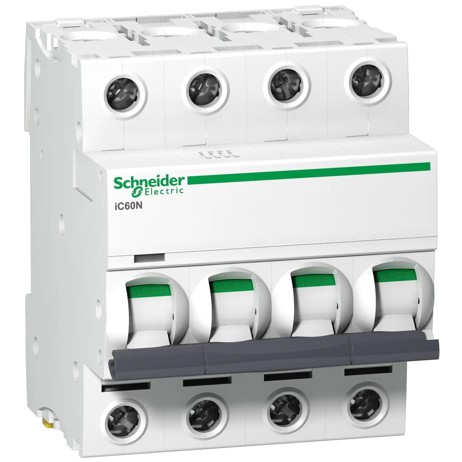 4 Pol 63a Schneider Dc Breaker Dc Mcb Ic60n