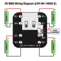 4s 10a Bms Battery Management System - Lithium Ion Protection Board ( Used )