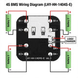 4s 10a Bms Battery Management System - Lithium Ion Protection Board ( Used )