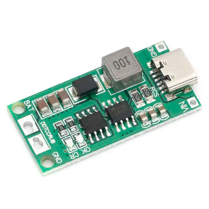 4S Type C 16.8V Step-Up Boost LiPo Polymer Li-Ion Charger 14.8Vdc 18650 Lithium Battery