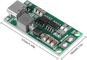 4S Type C 16.8V Step-Up Boost LiPo Polymer Li-Ion Charger 14.8Vdc 18650 Lithium Battery