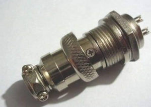 4 Pin 16mm Xlr Cable Connector Panel Chassis Mount
