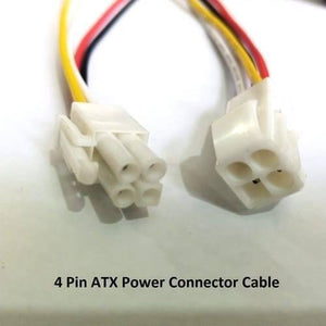 4 Pin Power Connector 12v Atx Cpu Power Supply Extension Male To Female Cable Adapter