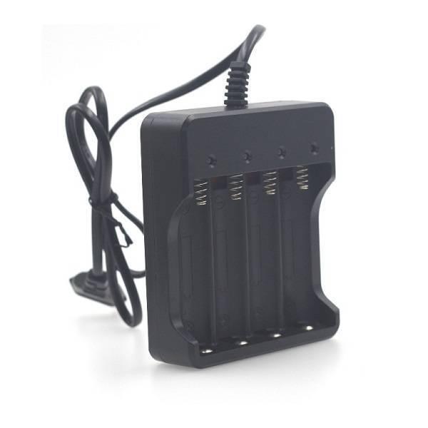 4 Slot 18650 Li-ion Battery 4.2v Four Slot Lithium Ion Batteries Smart Charger