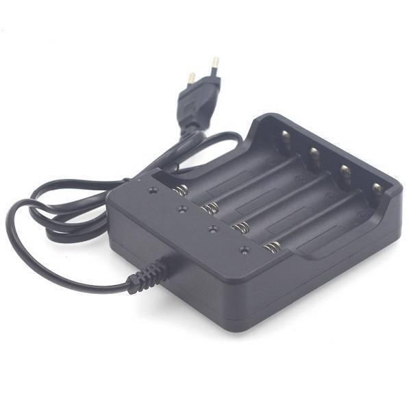 4 Slot 18650 Li-ion Battery 4.2v Four Slot Lithium Ion Batteries Smart Charger