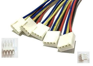 4 Pin Rgb Panel Connector Fan Connection Pair With Male Header