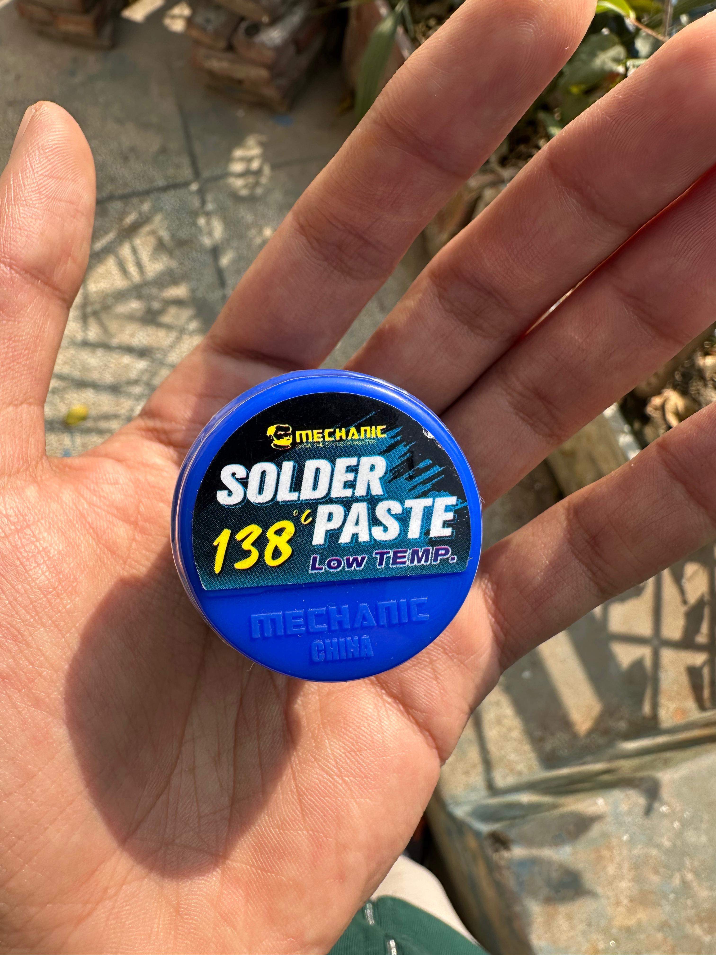 Mechanic Lw50 Solder Paste 138°c Low Temp 50g