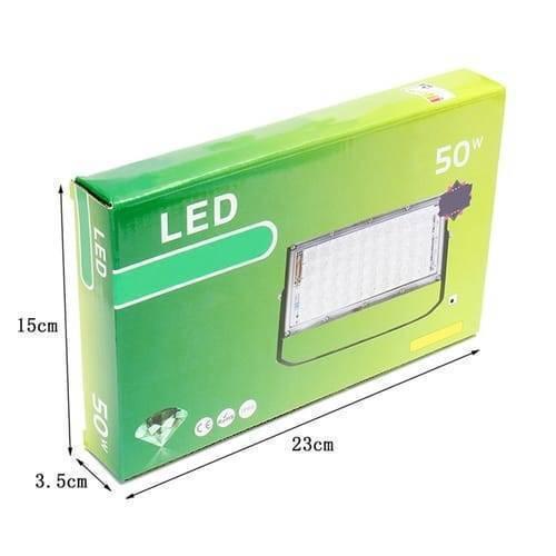50w 50 Led White Shell Flood Light