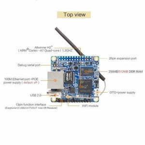 512mb Orange Pi Zero H2 Development Board