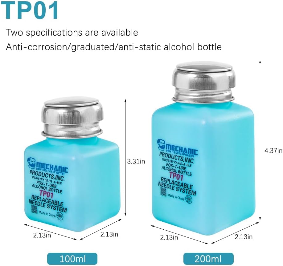 100ml Metal Cap Plastic Empty Pot Container Dispenser Bottle
