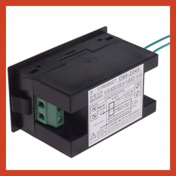 D69-2049 Power Energy Meter Voltmeter Ammeter