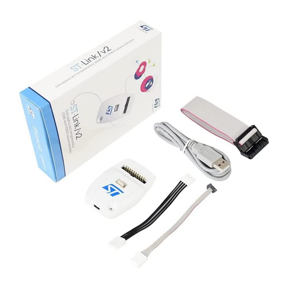 ST-Link V2 Debugger Programmer STM8 STM32 SWIM JTAG SWD (Original STMicroelectronics)