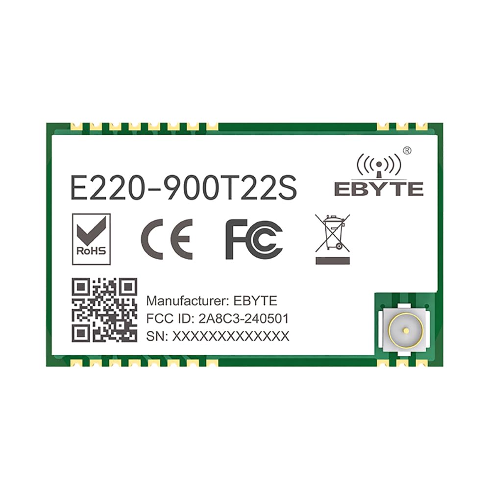 Lora Wireless Serial Port Module 868mhz 915mhz 22dbm Ebyte E220-900t22s 5km Transceiver Transmitter Receiver Long Range Small Size Low Power Consumption
