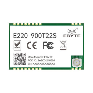 Lora Wireless Serial Port Module 868mhz 915mhz 22dbm Ebyte E220-900t22s 5km Transceiver Transmitter Receiver Long Range Small Size Low Power Consumption