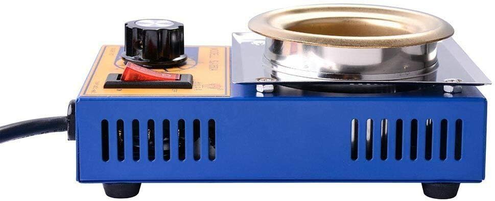 ZTX 160W-Soldering Desoldering Pot, Wax Burner, Boiler Size 50x35 MM, AC220V-50Hz with adjustable Temperature range 100-550°C