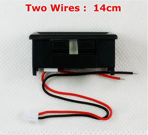 2 Wire Dc 7-100v 0.56" Mini Digital Red Led Display Volt Meter Voltmeter Voltage Meter Panel, Digital Voltmeter Gauge Volt Indicator Voltage Tester